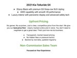 2021 Kia Telluride SX AWD