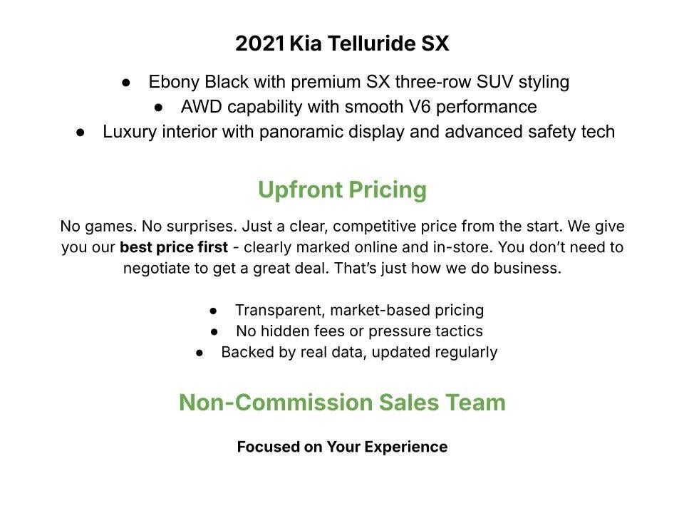 2021 Kia Telluride SX AWD