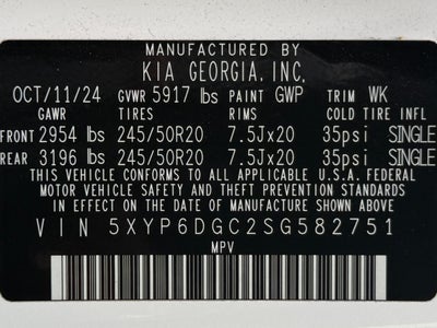 2025 Kia Telluride S AWD