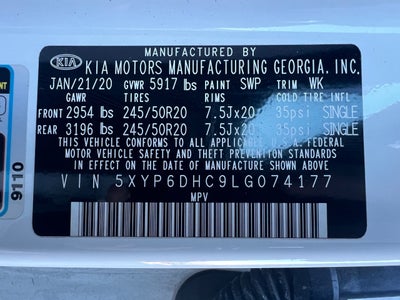 2020 Kia Telluride S