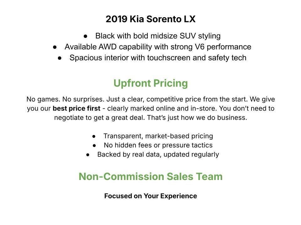 2019 Kia Sorento LX FWD