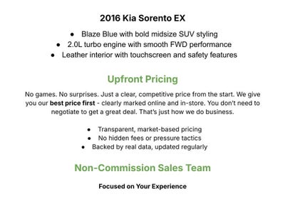 2016 Kia Sorento EX