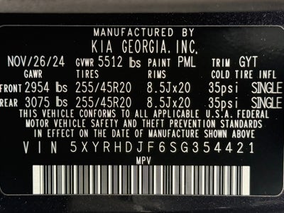 2025 Kia Sorento X-Line EX