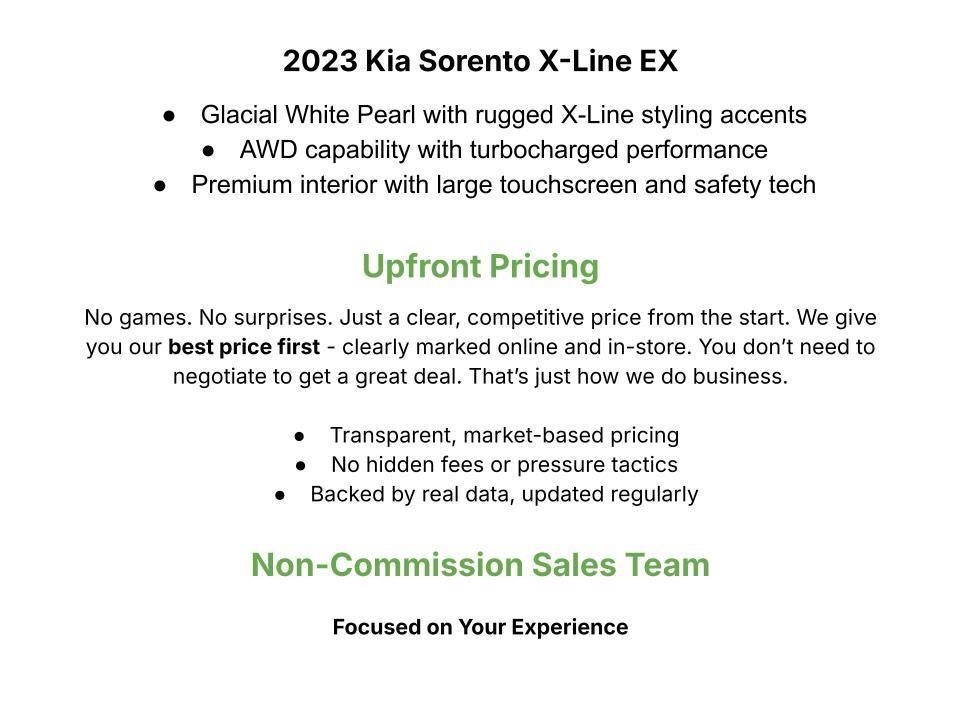 2023 Kia Sorento X-Line EX AWD