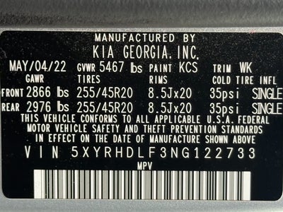 2022 Kia Sorento X-Line EX AWD