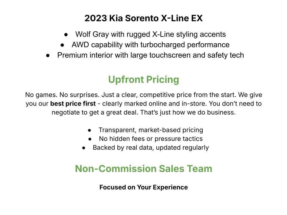 2023 Kia Sorento X-Line EX AWD