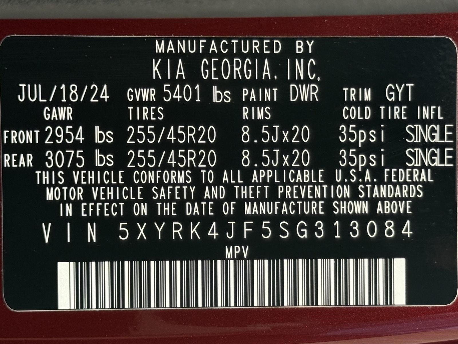 2025 Kia Sorento SX FWD