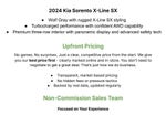 2024 Kia Sorento X-Line SX AWD