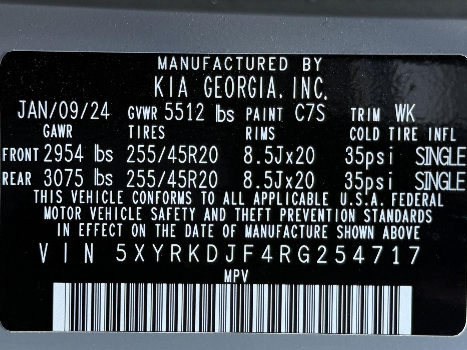 2024 Kia Sorento X-Line SX AWD