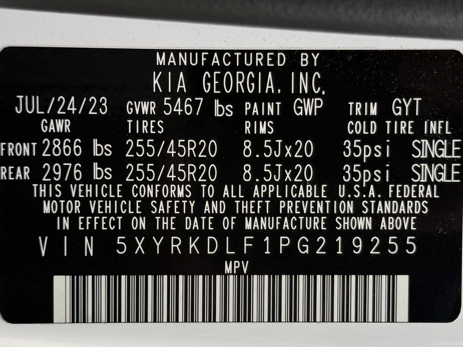 2023 Kia Sorento SX AWD