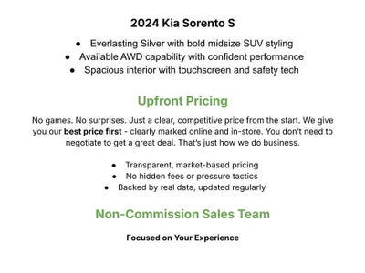 2024 Kia Sorento S FWD