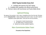 2023 Toyota Corolla Cross XLE 4WD (Natl)