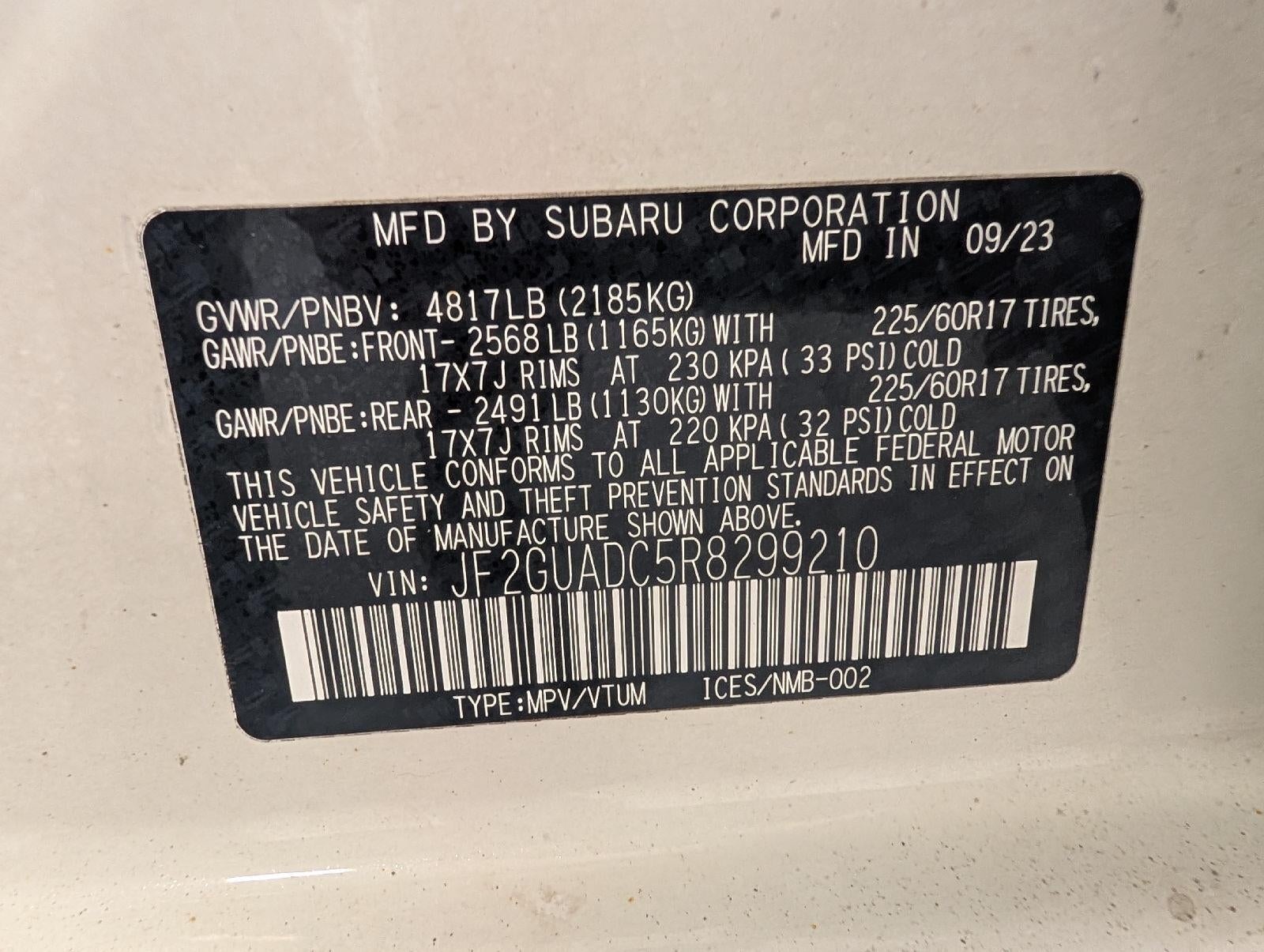 2024 Subaru Crosstrek Premium AWD