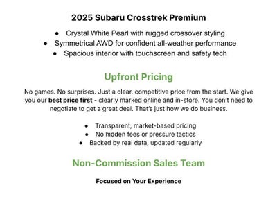 2025 Subaru Crosstrek Premium AWD