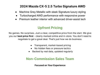 2024 Mazda Mazda CX-5 2.5 Turbo Signature AWD