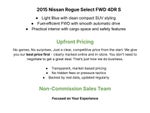 2015 Nissan Rogue Select FWD 4dr S