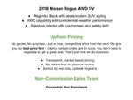 2018 Nissan Rogue AWD SV
