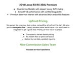 2018 Lexus RX 350L Premium Premium AWD
