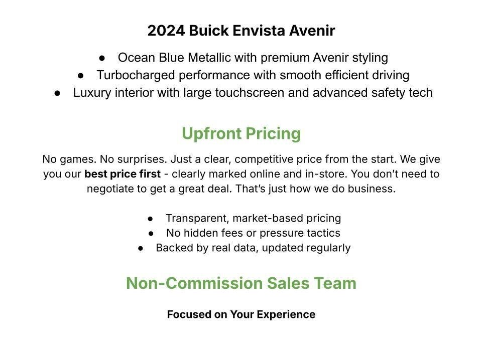 2024 Buick Envista FWD 4dr Avenir