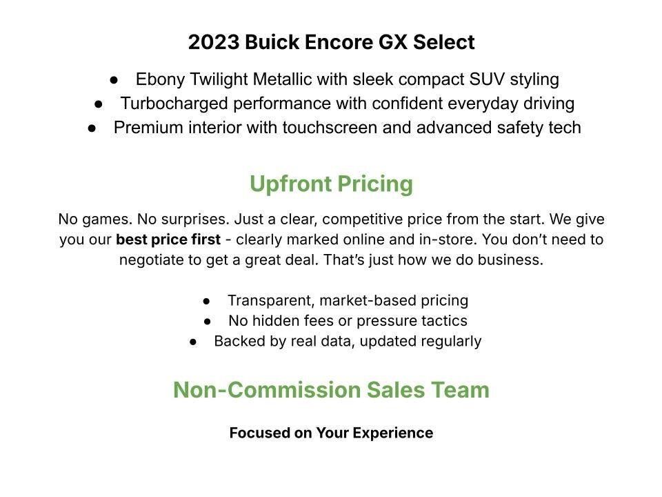 2023 Buick Encore GX Select FWD
