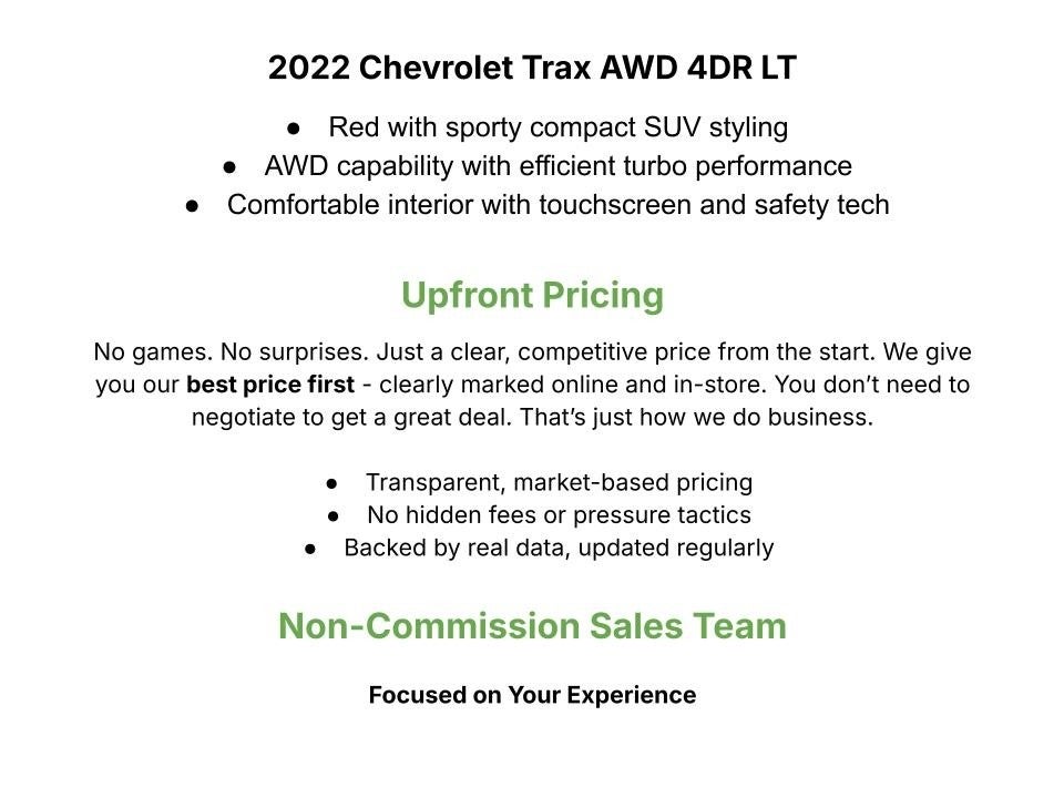 2022 Chevrolet Trax LT AWD