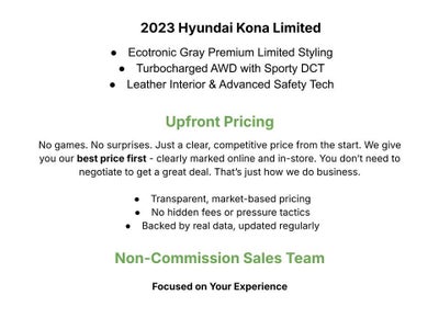 2023 Hyundai Kona Limited