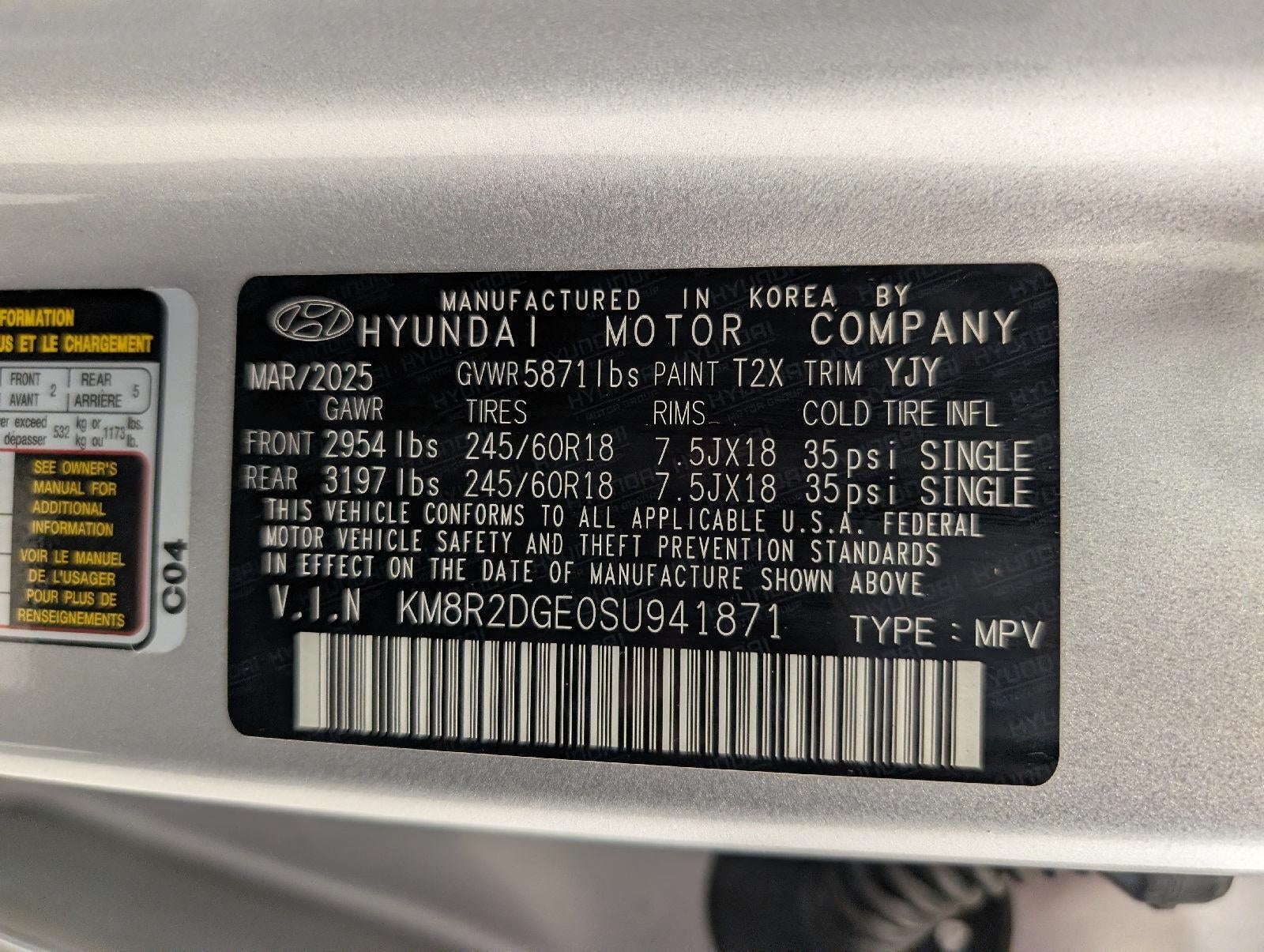 2025 Hyundai Palisade SEL AWD
