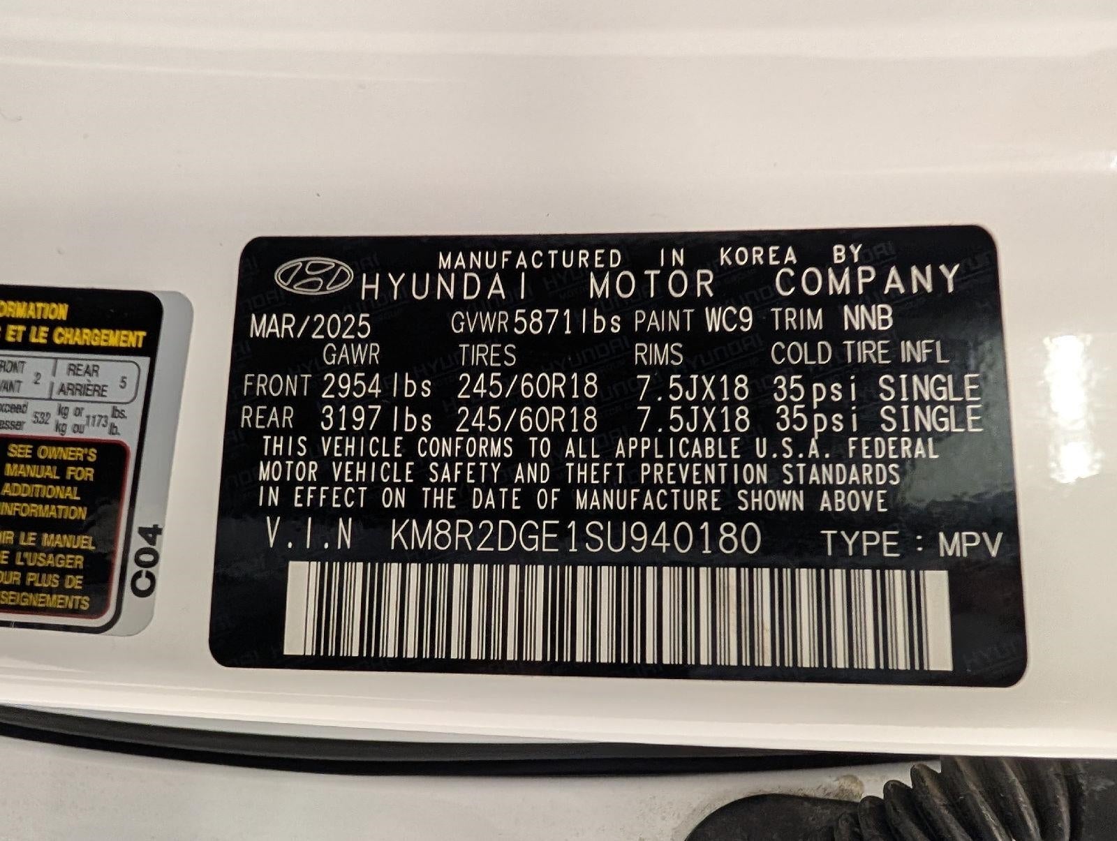 2025 Hyundai Palisade SEL AWD