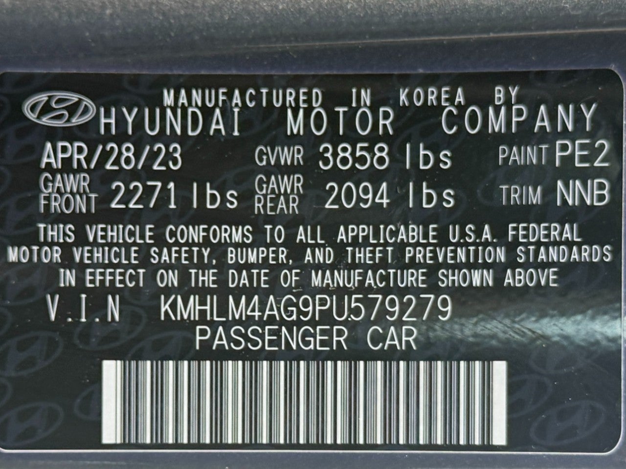 2023 Hyundai Elantra SEL IVT