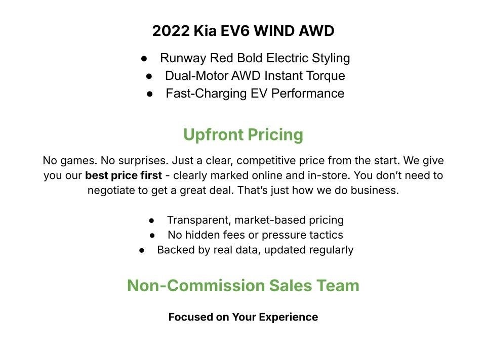 2022 Kia EV6 Wind