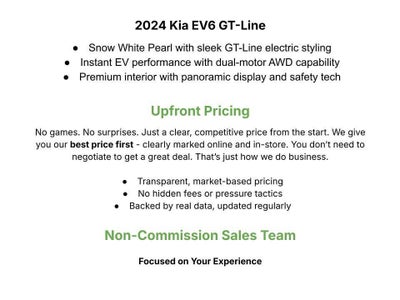 2024 Kia EV6 GT-Line AWD