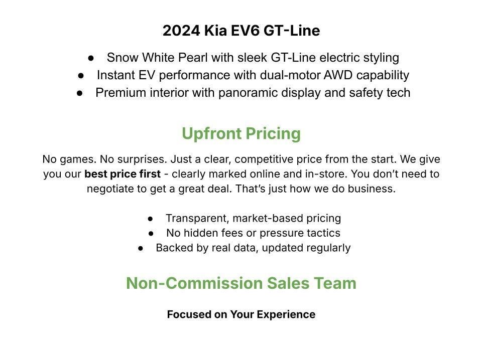 2024 Kia EV6 GT-Line AWD