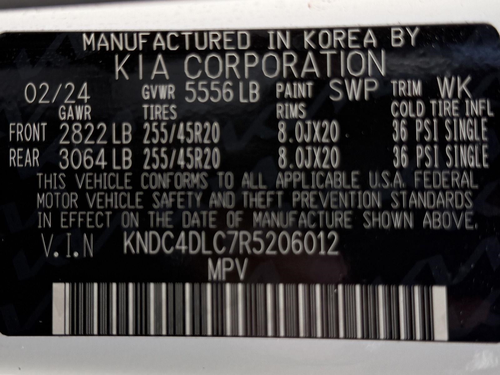 2024 Kia EV6 GT-Line AWD