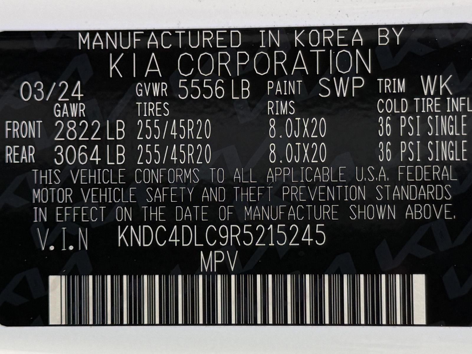 2024 Kia EV6 GT-Line AWD