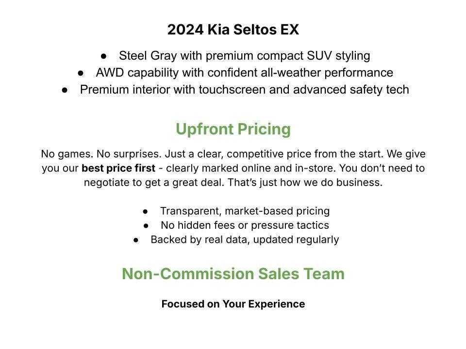 2024 Kia Seltos EX IVT AWD