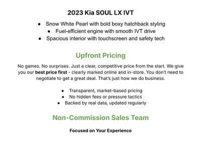 2023 Kia Soul LX IVT