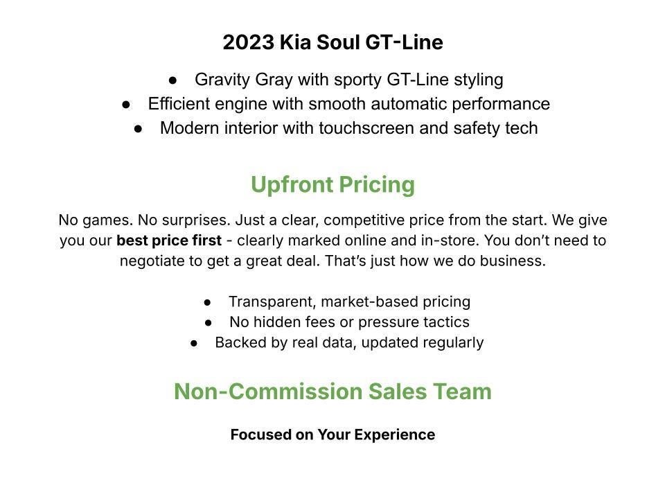 2023 Kia Soul GT-Line IVT