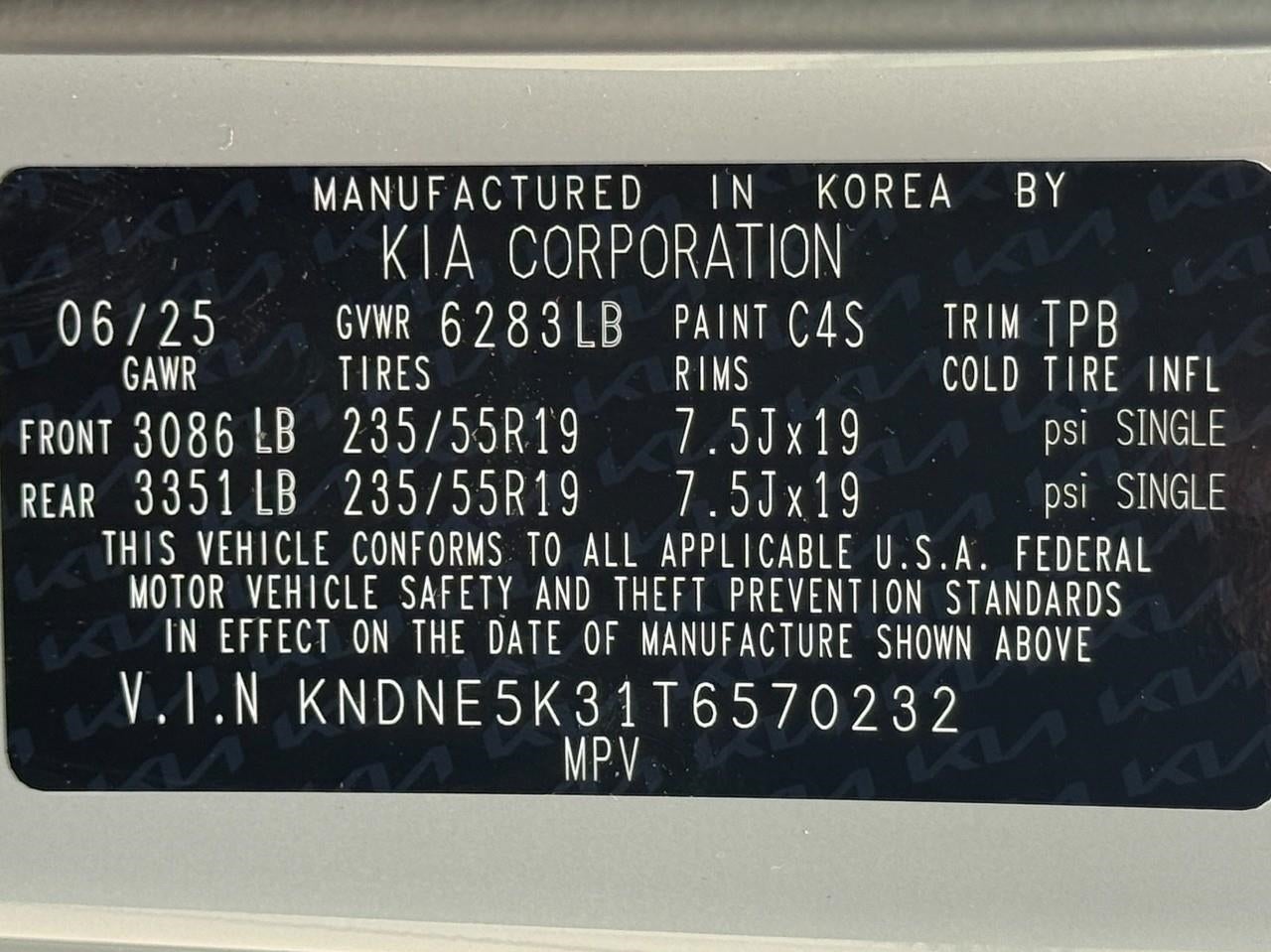 2026 Kia Carnival SX FWD