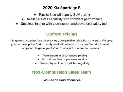 2020 Kia Sportage S FWD