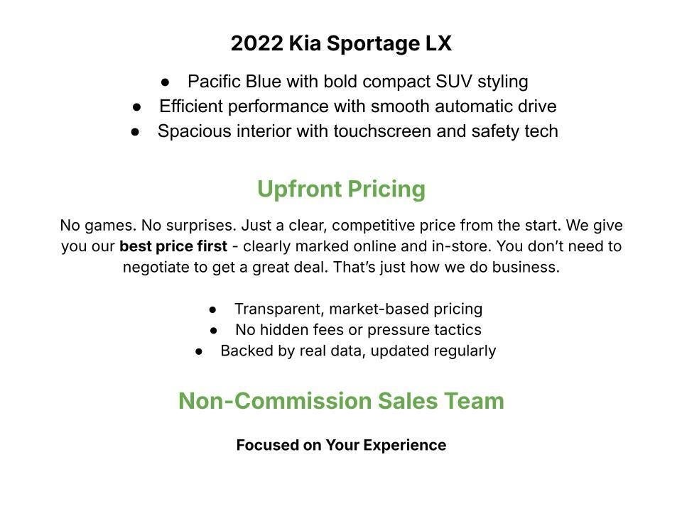 2022 Kia Sportage LX AWD