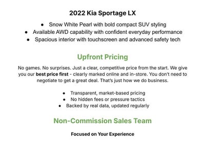 2022 Kia Sportage LX AWD