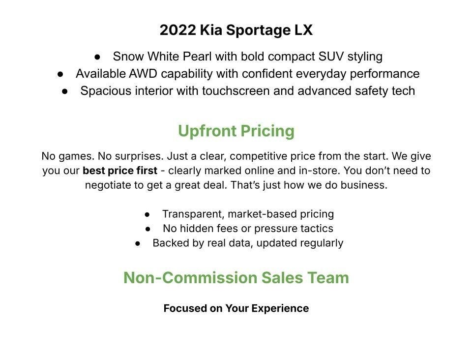 2022 Kia Sportage LX AWD