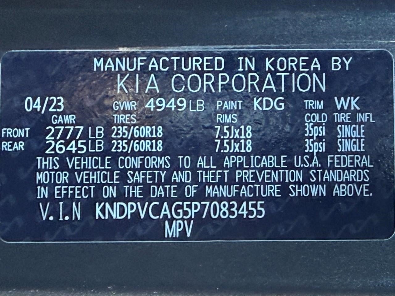 2023 Kia Sportage Hybrid EX AWD