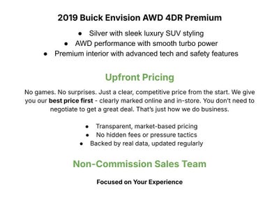 2019 Buick Envision AWD 4dr Premium