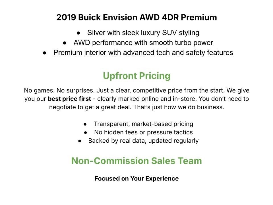 2019 Buick Envision AWD 4dr Premium
