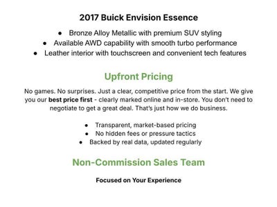 2017 Buick Envision FWD 4dr Essence