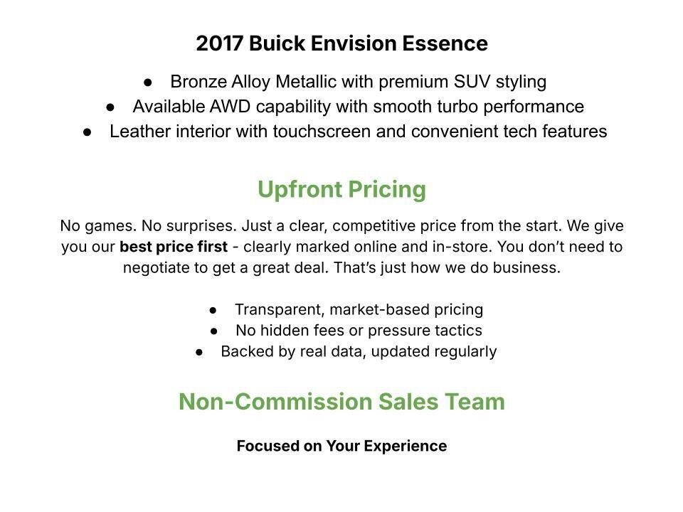 2017 Buick Envision FWD 4dr Essence