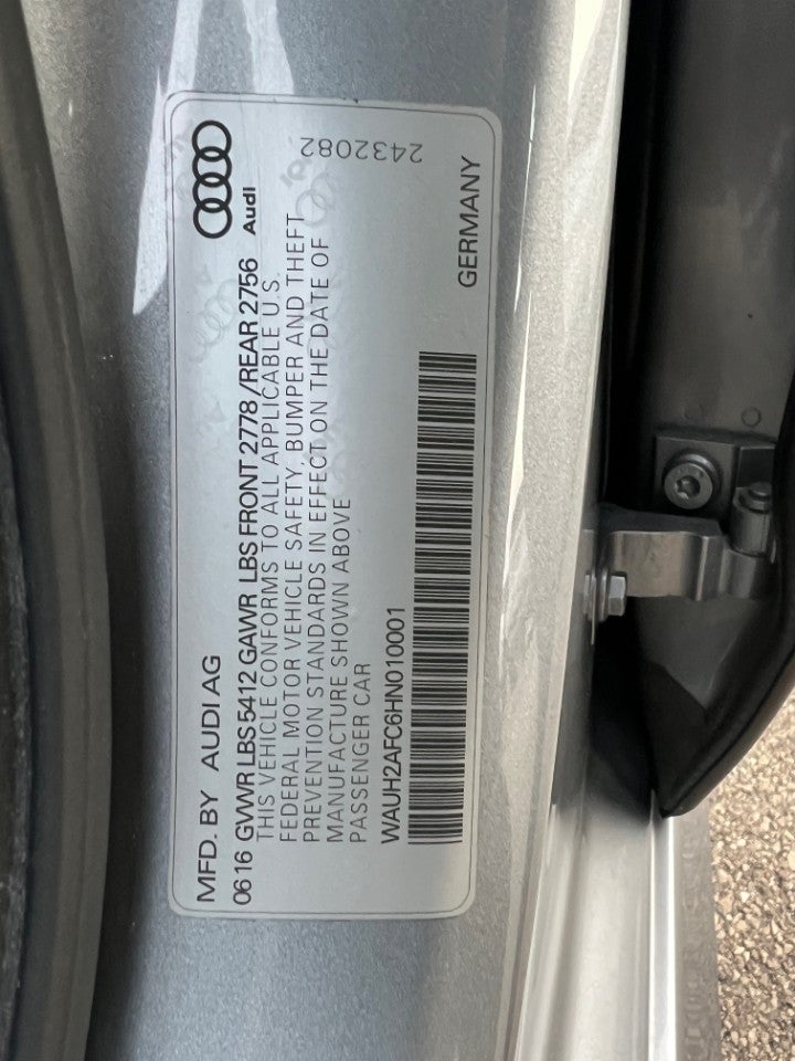 2017 Audi A6 Prestige