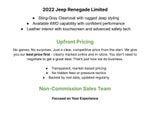 2022 Jeep Renegade Limited 4x4