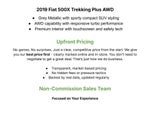2019 FIAT 500X Trekking Plus AWD